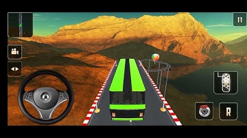 impossible bus driving game part 16 to 17 video #viral #subscribe #trending#games