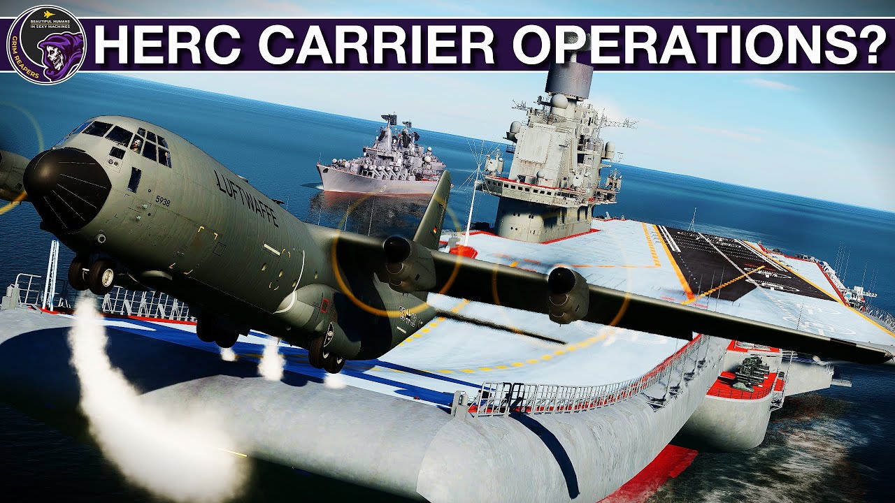 С каких типов авианосцев и зданий может базироваться C-130 Hercules? | DCS
