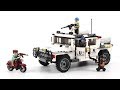 Lego china enlighten 3205 military transport hummer armored car  mengbrick build