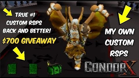 MY VERY OWN *NEW AND IMPROVED* CUSTOM RSPS HAS RELEASED!! | GondorX 2.0 | LIVE GIVEAWAYS/EVENTS!!