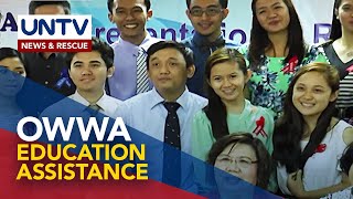 OWWA offers education aid for college-level dependents of repatriated OFWs screenshot 4