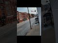 Food delivery robot crashes through a CTA bus stop