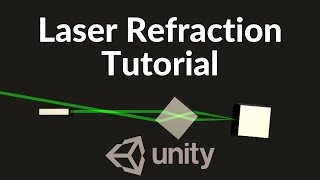 Unity Laser Refraction Tutorial screenshot 1