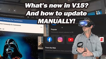 Oculus Quest version 15 update & how to install it manually!