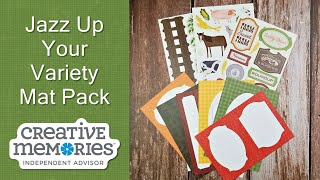 Jazz Up Your Creative Memories Variety Mats