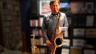 Chris Potter tries my Mark VI, SBA saxophones and Otto Link mouthpiece