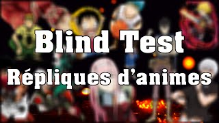 Blind Test Répliques Danimes Mangas