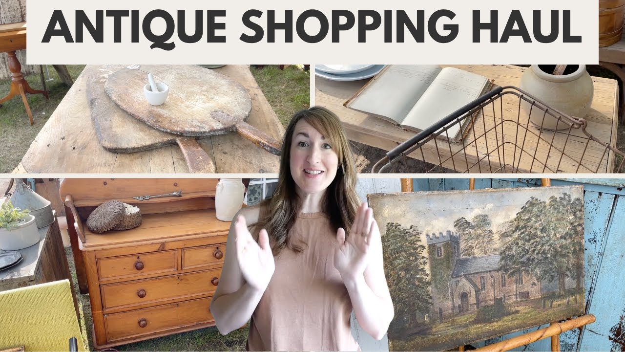 😱 I Found the Unicorn of Antique Shows | Antique Shopping Haul