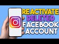 How To Reactivate Deleted Facebook Account - Full Guide