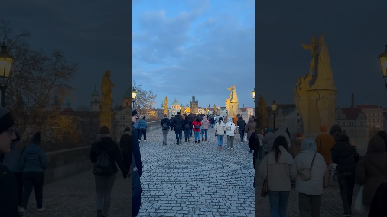 Charles Bridge at Night (Prague 🇨🇿) 