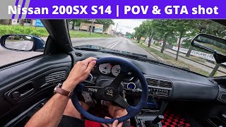 1994 Nissan 200SX S14 | 350 HP | 4K POV & GTA shot #3