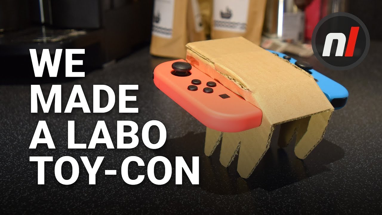 nx 200 We Made Our Own Nintendo Labo Toy-Con