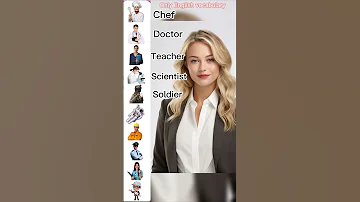 Jobs And Occupations Learn Professions Name In English 
