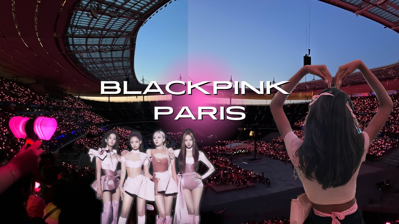 On réalise le rêve de ma petite soeur. 24H À PARIS POUR VOIR BLACKPINK EN CONCERT🖤💗