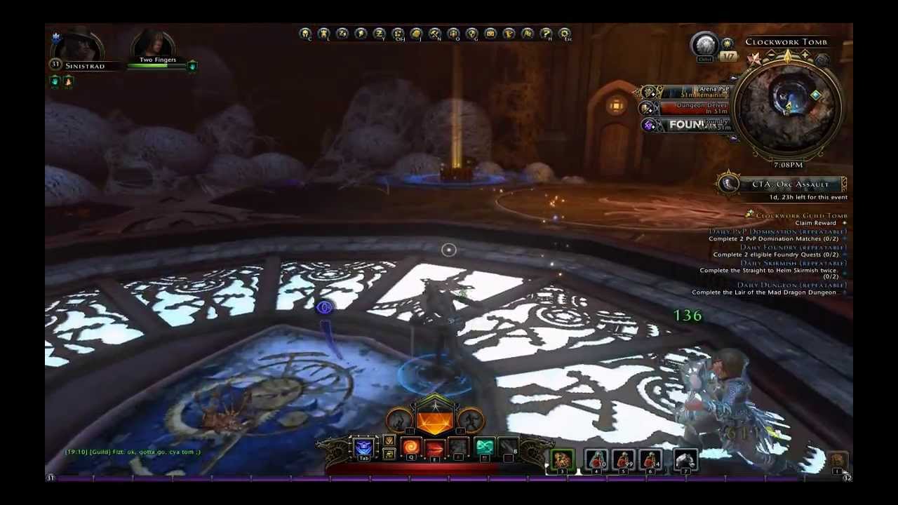 Neverwinter Online - Clockwork Guild Tomb Quest - 12 Slot Bag Reward / Bolsa 12 huecos