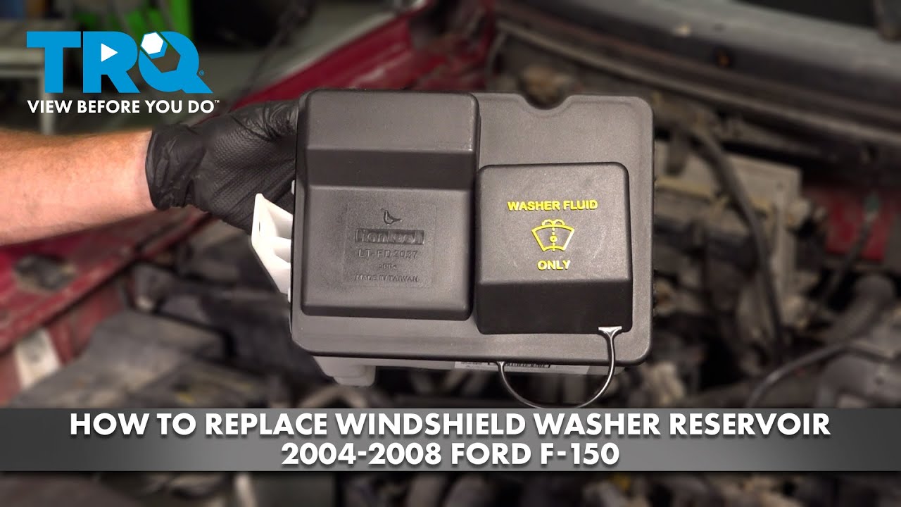 How to Replace Windshield Washer Reservoir 2004-2008 Ford F-150