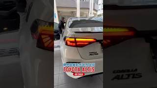 TOYOTA ALTIS 12代 升級燻黑龍麟動態跑馬尾燈不含貫穿燈