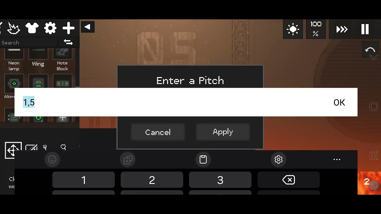 Можно слушать музыку в Fruit playground!