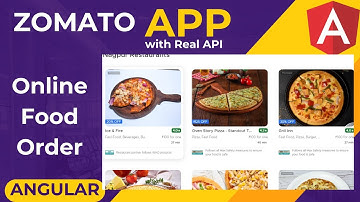 Angular Food Delivery App | Build a Zomato Clone with Real-Time Features