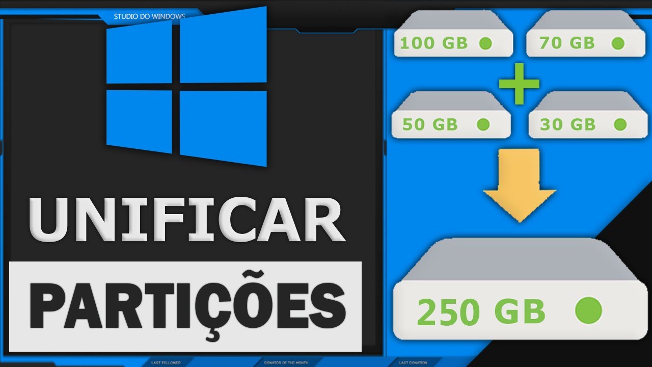 Como Juntar PARTIÇÕES do HD ou SSD de Forma Simples e Eficaz ...