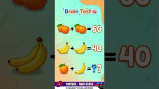 🔥 | Only For Geniuses #shorts #maths #puzzle #mcdstars