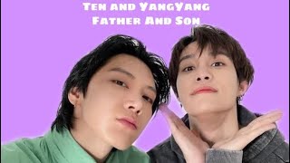 Ten and YangYang are father and son