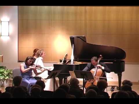 Judith Burganger Plays Arensky Piano Trio in D min...