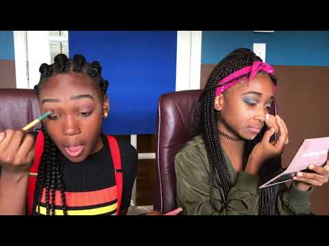 MUSIC VIDEO MAKEUP TUTORIAL WITH MADOX AND ANAYA CHEYENNE