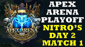 Langrisser M - Apex Arena S1 Playoffs Day 2, Match 1 (Come from behind victory)