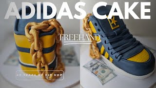 Adidas Sneaker Cake | MOST INTIMIDATING CAKE ORDER | 50 Years of Hip Hop Celebration by Marisha's Couture Cakes 195 views 3 months ago 11 minutes, 28 seconds