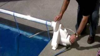 The Auto Reel: An automatic pool cover roller