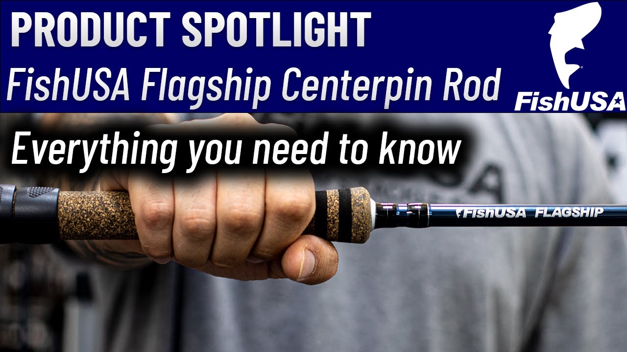 FishUSA Flagship Centerpin Rod | FFSHIP-SS-1202ML | FishUSA