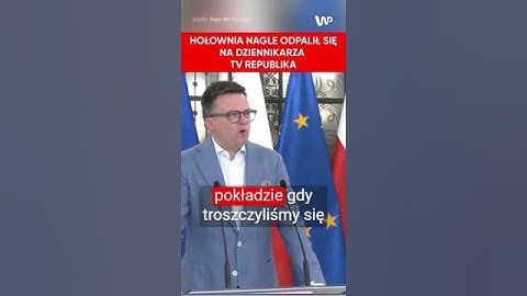 Hołownia nie wytrzymał z TV Republika. Nagle się odpalił: Był pan wtedy z nami?
