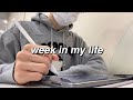 Week in my life  unboxing apple pencil  ipad case  studying vlog  exhibition of the mills