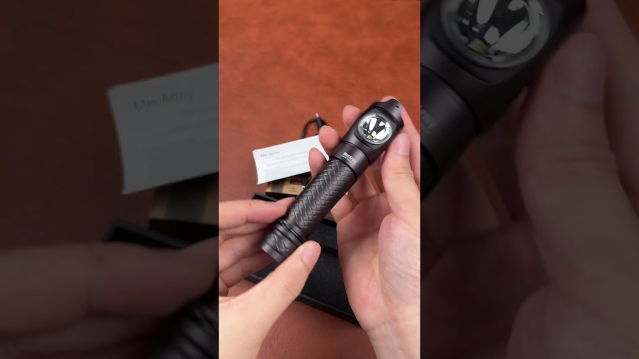 Mecarmy FM18 Flashlight Dual Switch 1000 Lumens Compact Edcgear
