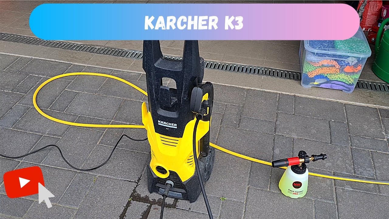 Karcher K3 test, with MJJC Foam Cannon Pro 2.0 and Dunking Biscuit