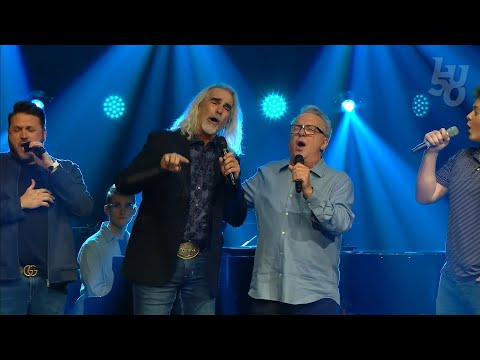 Guy Penrod, Mark Lowry & Jody McBrayer at the Liberty University Homecoming Concert