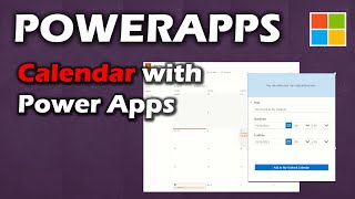 using calendars with power apps not powerapps calendars