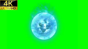 Energy Orb 2D Animated Overlay | 2D Green Screen Elements | 4K 60Fps | Free Download