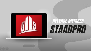 Release member in STAAD.Pro CONNECT Edition