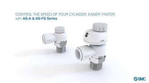 Speed Controllers with Push Lock, AS-A & AS-FS Series