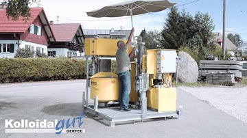 GERTEC: IS-120S-E microtunneling pipe jacking bentonite slurry