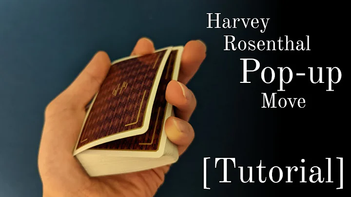 [Card Magic Tutorial] Harvey Rosenthal Pop up Move