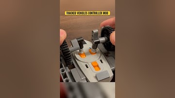 LEGO Technic Tracked Vehicles Remote Controller MOD Tutorial
