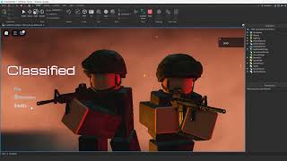 Main Menu For Our Roblox Game