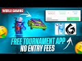 Top 5 Best Free Tournament Application for FF 🤯 Free Fire Tournament Free Entry 🤑 @NOTSOPRO185