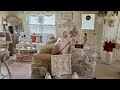 Stunning Christmas vintage Shabby Chic home tour