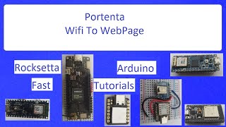 Portenta WiFi to a Web Page