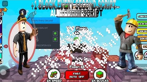 +1 BLOCK EVERY SECOND SCRIPT LATEST SCRIPT | AUTO FARM SCRIPT WORKS FOR PC & MOBILE