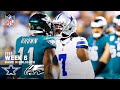 Dallas cowboys vs philadelphia eagles  2022 week 6 highlights